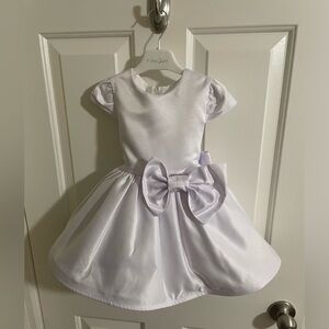 White Flower Girl Dress - 2 Year Size
